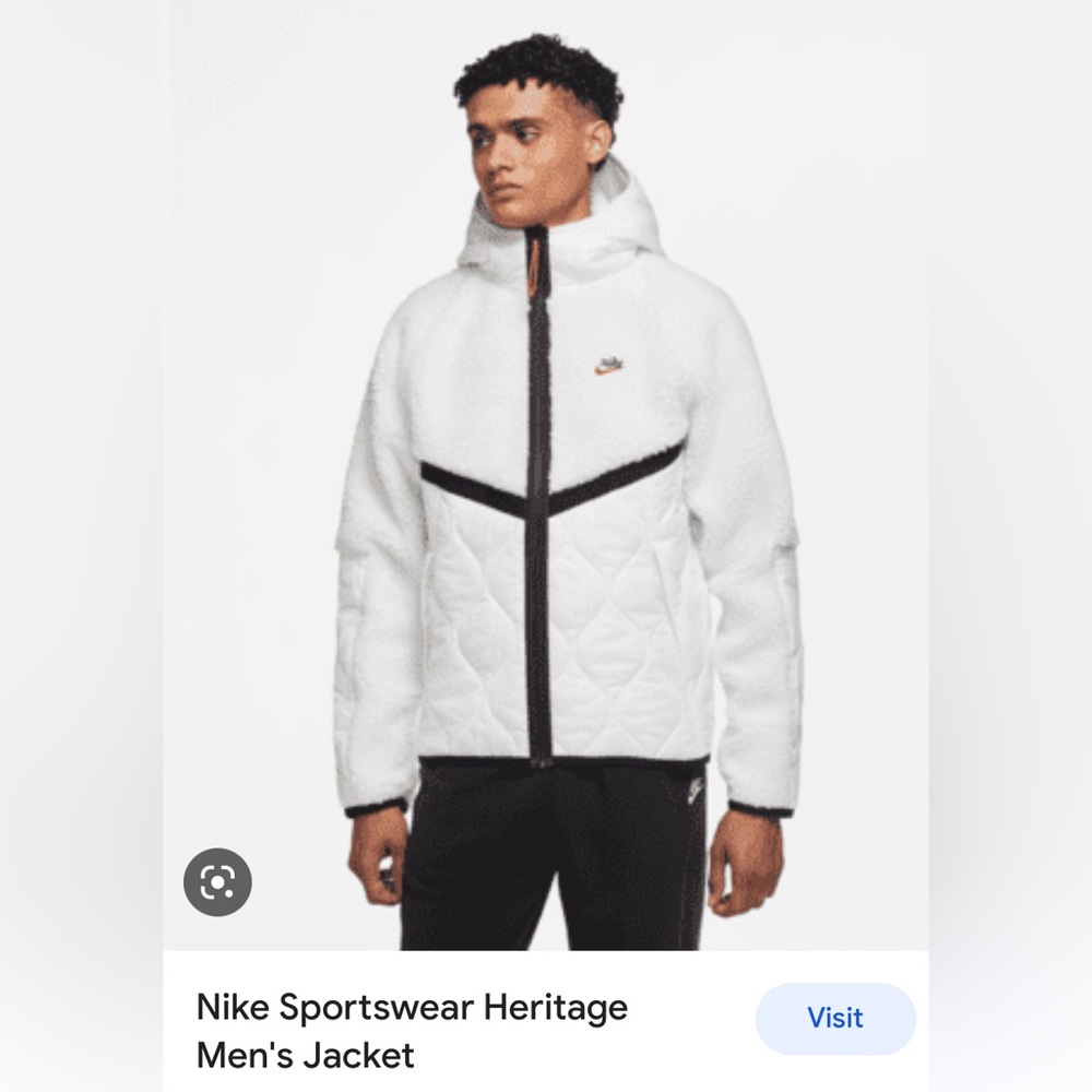 Nike Heritage Sherpa jacket coat